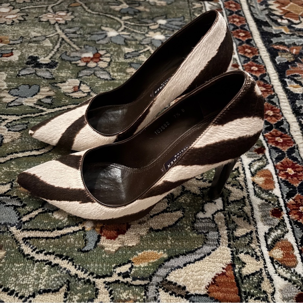 Ralph Lauren Pony Hair Heels